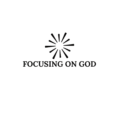 focusing on God logo