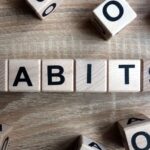 godly habits - letters spelling habit