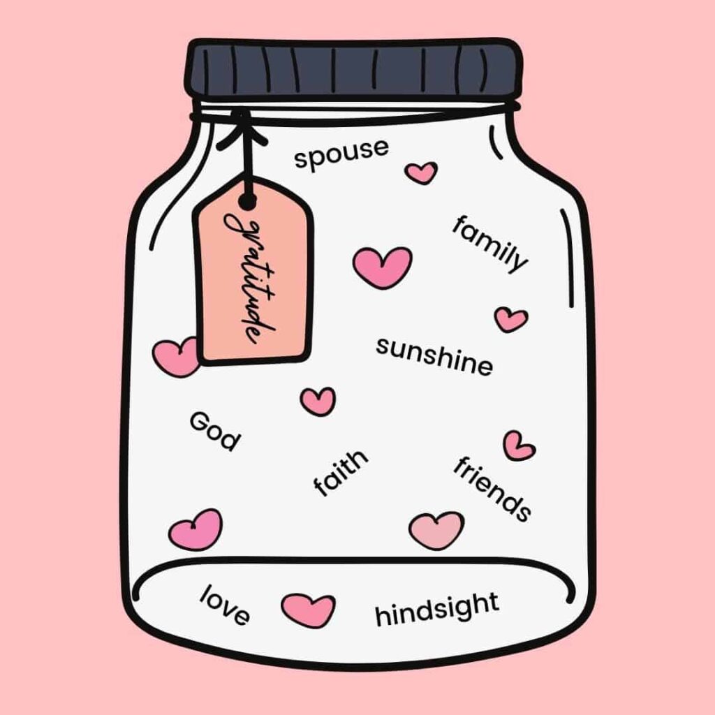 healthy marriage tips Gratitude Jar